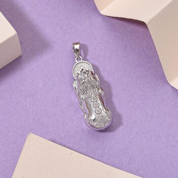 Pixiu mit M&uuml;nzmotiv Anh&auml;nger in 950 Platin, 4,43g