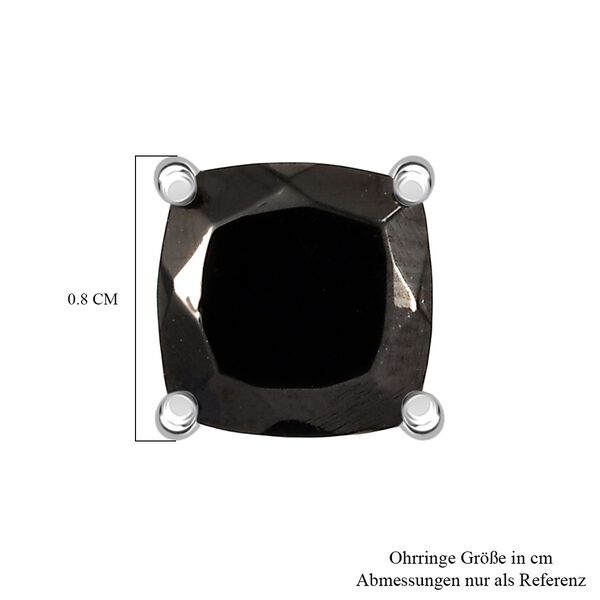 D'Joy Elite Shungit Ohrringe 925 Silber platiniert ca. 1.80 ct image number 5