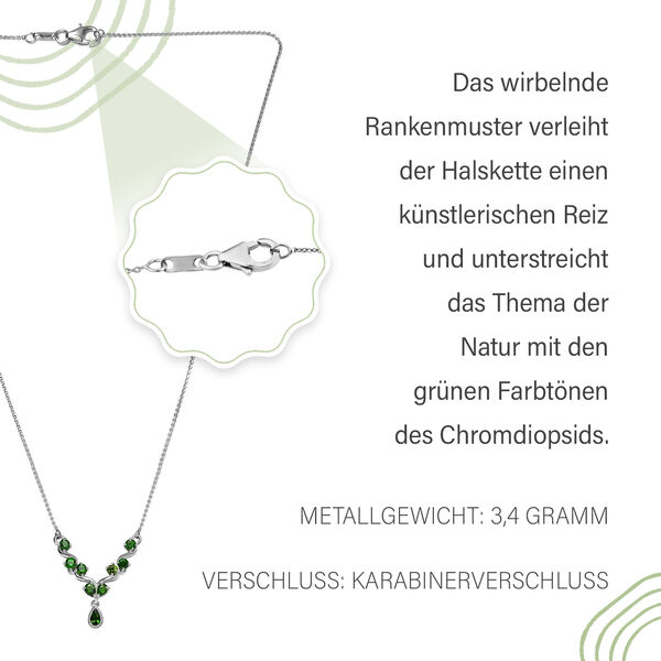 Grace Chromdiopsid Halskette image number 6