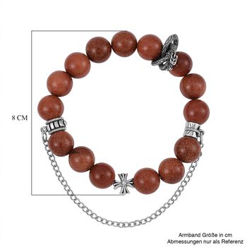 Gold Sandstein  flexibles Armband - 174,15 ct.