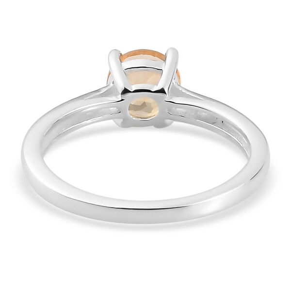 2er - Set Citrin Solit&auml;r-Ring und Ohrstecker, 925 Silber ca. 1,68 ct image number 6