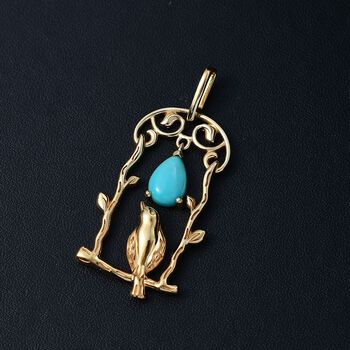 D'Joy AA Sleeping Beauty T&uuml;rkis Anh&auml;nger - 1,15 ct.