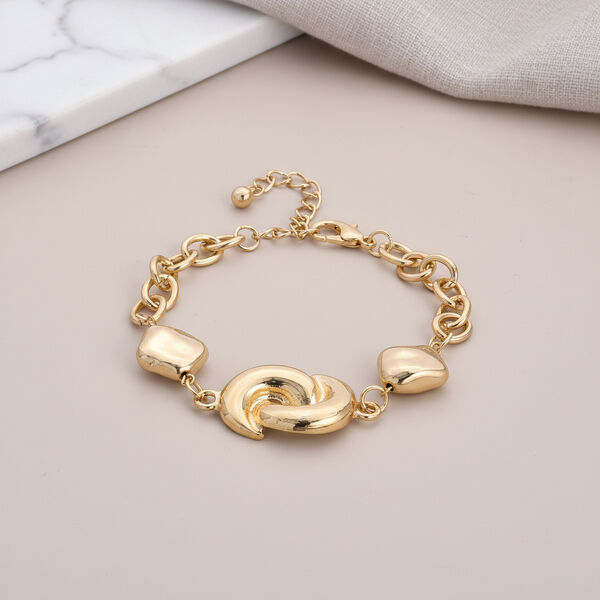 Gelb Armband ca. 19.75 cm + 4.25 cm Extender, ca. 17,00g image number 1