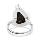 Meteorit-Ring, 925 Silber  ca. 14,45 ct image number 5