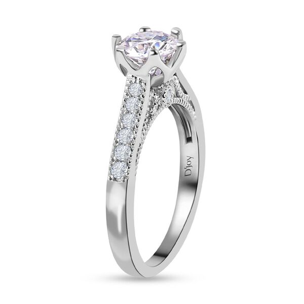 Moissanit-Ring, ca. 1.14 ct image number 3