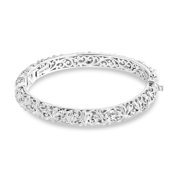 D'Joy Royal Bali - 925 Silber 19cm Armreif, Libelle image number 0