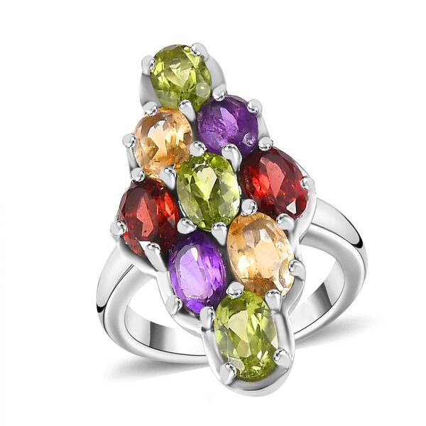 Multi-Edelstein-Ring - 4,42 ct. image number 4