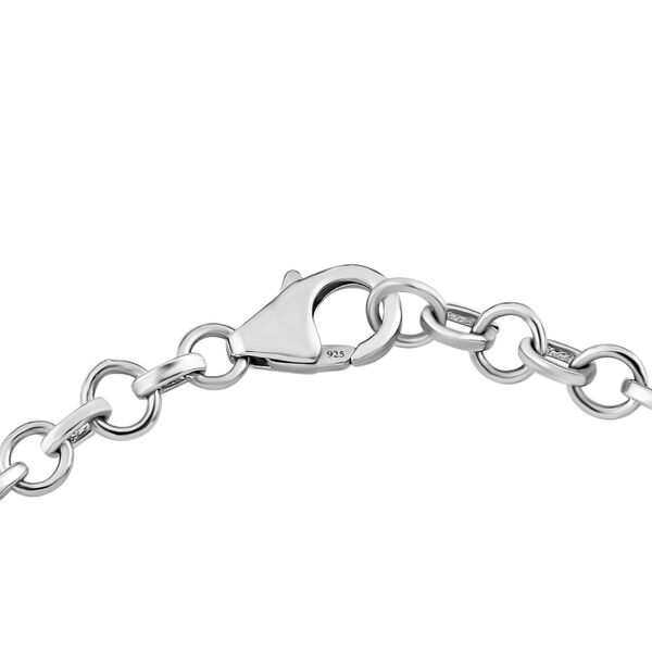 Masoala Saphir-Armband, ca. 19 cm, 925 Silber platiniert ca. 3,00 ct image number 4