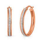 925 Silber rosévergoldetOhrringe