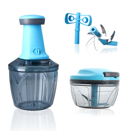 2-in-1 Mulit-Zerkleinerer und Mixer, Blau image number 0