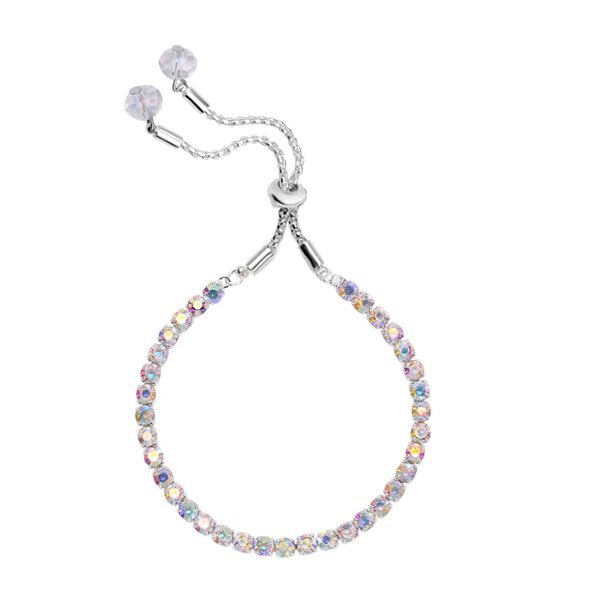 Mehrfarbige Kristall-Halskette mit Armband - 136 ct. image number 5