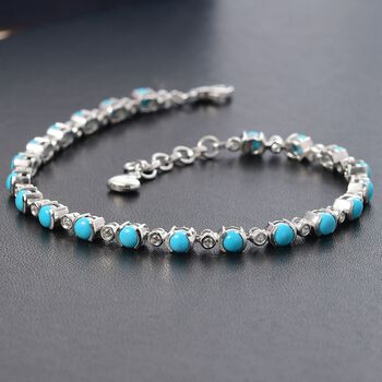 AA Sleeping Beauty T&uuml;rkis und Zirkon Armband