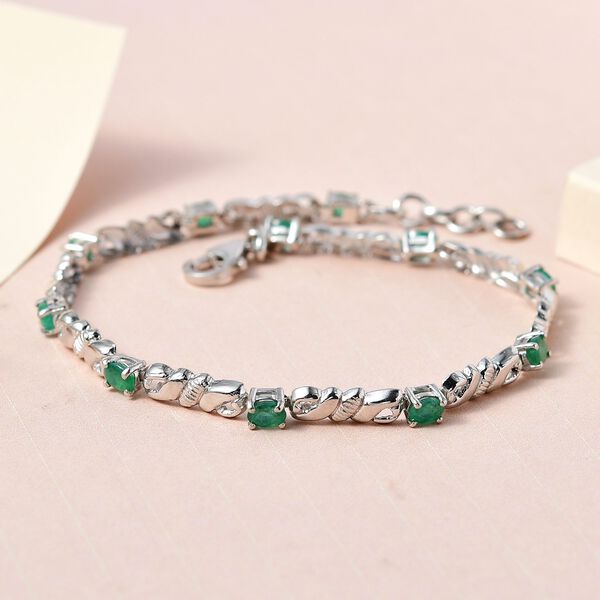 Kagem sambisches Smaragd-Armband, 19 cm - 1,29 ct. image number 2