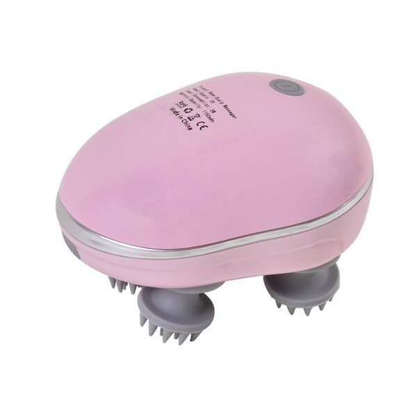 Kopfmassageger&auml;t mit 4 Massagek&ouml;pfen in pink image number 11
