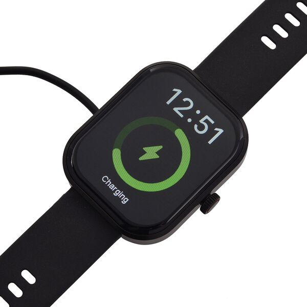 G21 Smartwatch, 2.01 Zoll HD Display, Schwarzes Silikonarmband image number 7