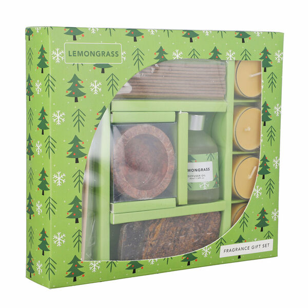 Aromatisches Duft Diffusor Set, Duft - Lemon Grass image number 1