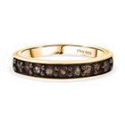 D'Joy AA Andalusit Ring 925 Silber 750 Gelb Vergoldet (Größe 17.00) ca. 0,68 ct