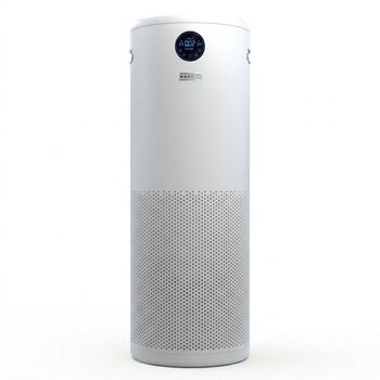 JADE Luftreiniger mit HEPA Filter und Ionisator, leise und effizient, Wei&szlig;