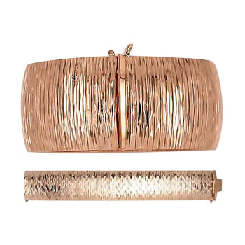 925 Silber ros&eacute;vergoldet Armband ca. 19 cm ca. 37,75g