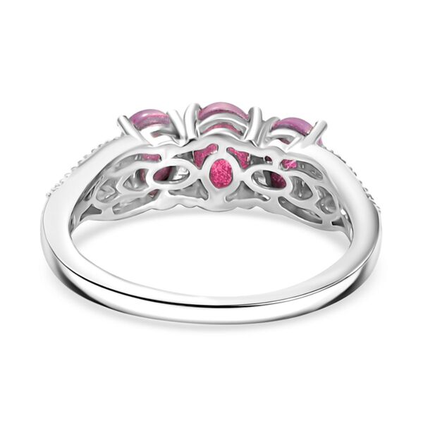 Ring 925 Silber rhodiniert (Gr&ouml;&szlig;e 19.00) ca. 1,96 ct image number 6