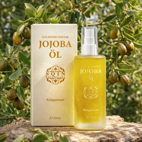 SQIN Botanicals- Kaltgepresstes, nat&uuml;rliches Jojoba&ouml;l, 200ml image number 2