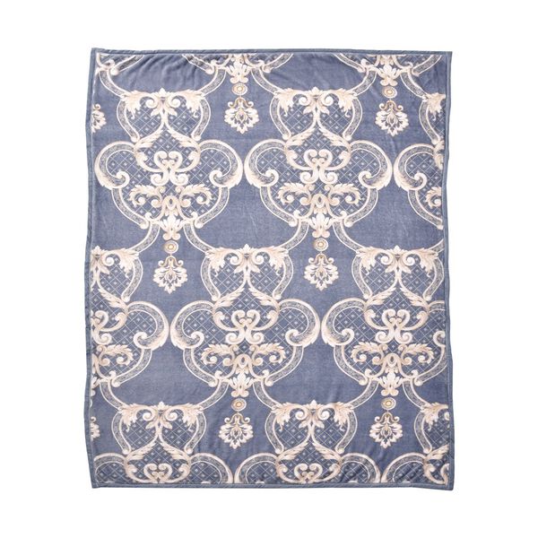 Flanell Decke, dunkelgrau image number 6