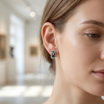 Meteorit Ohrringe - 25,76 ct.