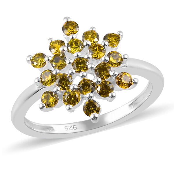 LUSTRO STELLA Peridot Zirkonia Ring - 1,29 ct. image number 4