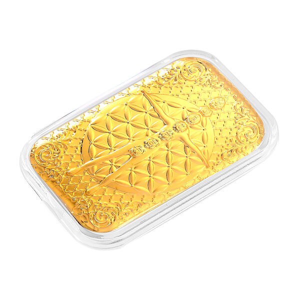 EXKLUSIVES GESCHENK - 999er Goldfolie mit 7-Chakren-Motiv 10mg image number 3