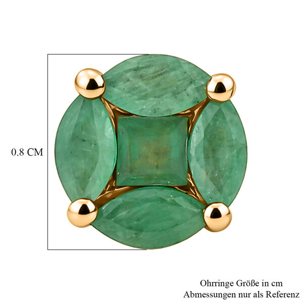 D'Joy Socoto Smaragd Ohrringe - 1,48 ct. image number 5