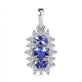 AA Tansanit Anhänger - 1,26 ct.