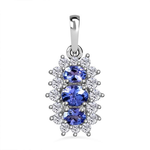 AA Tansanit Anhänger - 1,26 ct. image number 0
