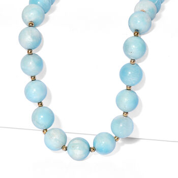 Hemimorphit 45+5cm Halskette - 400 ct.