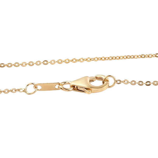 Peridot Kreuz-Anhänger mit Kette in Silber, 5,55 ct. image number 5