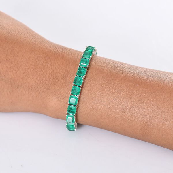 D'Joy Smaragd Triplett Quarz 20cm Armband - 38,22 ct. image number 3