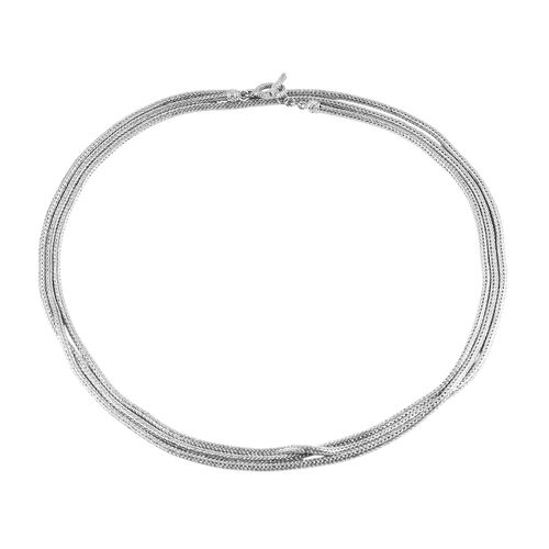 925 Silber Halskette ca. 150 cm ca. 54,10g image number 0