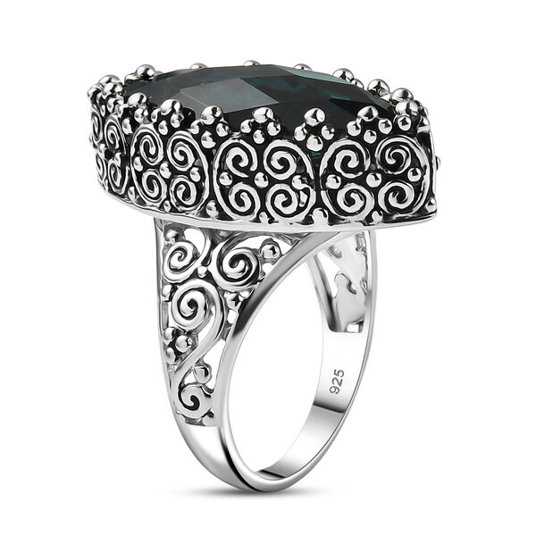 Sajen Silber-Himmlischer Quarz Ring 925 Silber rhodiniert (Gr&ouml;&szlig;e 20.00) ca. 11.90 ct image number 3