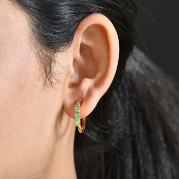 D'Joy AA Smaragd Ohrringe - 0,98 ct.