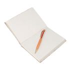 3er Set - Notizbuch mit Einband aus 100% echtem Leder, Kugelschreiber und Schlüsselanhänger gefüllt mit echtem Feueropal image number 7