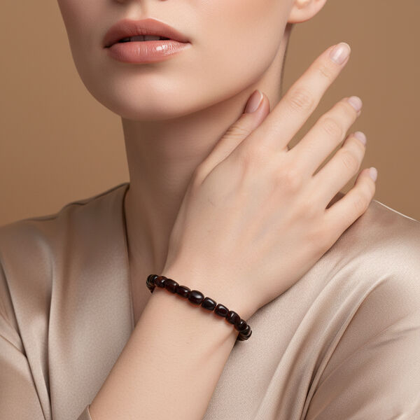 Bernstein Armband Flexible (ca. 18 -19 cm), ca. 30,00 ct. image number 2