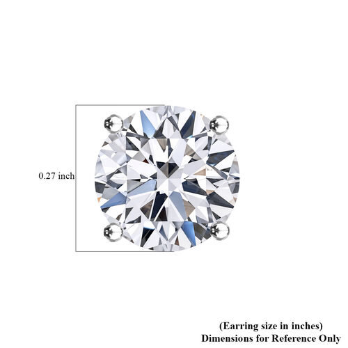 LUXURIANT DIAMOND- SGL zertifizierte VS-EF Labor Diamant-Ohrringe in 585 Gelbgold - 1 ct. image number 3