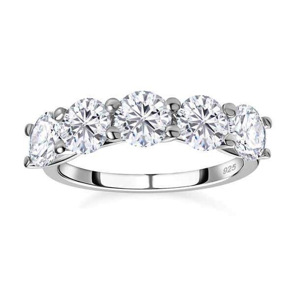 Moissanit Ring - 2 ct. image number 3