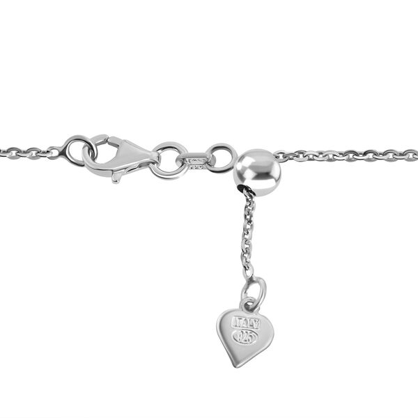 925 Silber rhodiniert Kette ca. 60 cm ca. 3,25g image number 3