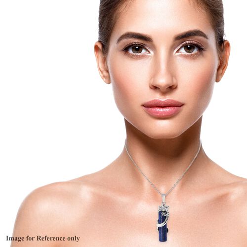 Lapislazuli-Anhänger mit 60cm Kette - 50 ct. image number 1