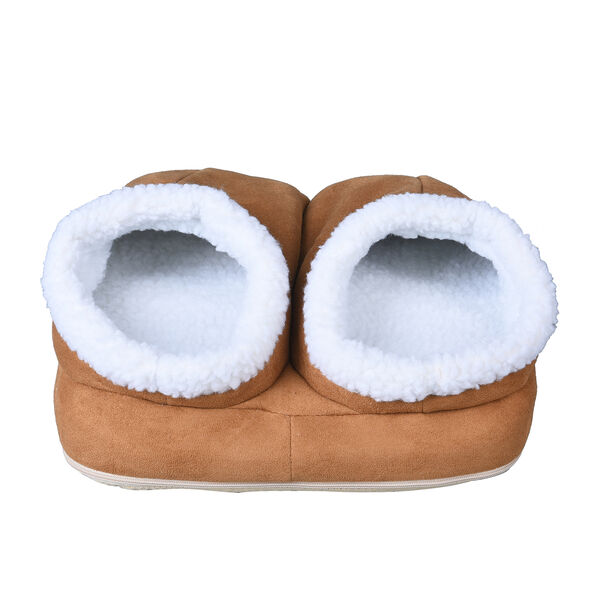 Elektrischer Fu&szlig;w&auml;rmer mit Vibrationsmassage und Sherpa-Futter image number 3