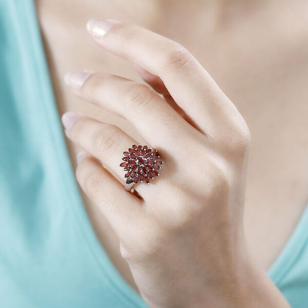 Mosambik Granat Ring - 3,25 ct. image number 3