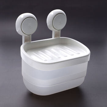 Multifunktionaler Taschentuchhalter mit Drucktastensperren, Wei&szlig;