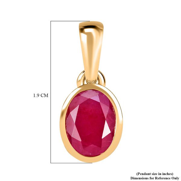 Montepuez Rubin Anh&auml;nger - 2,66 ct. image number 5