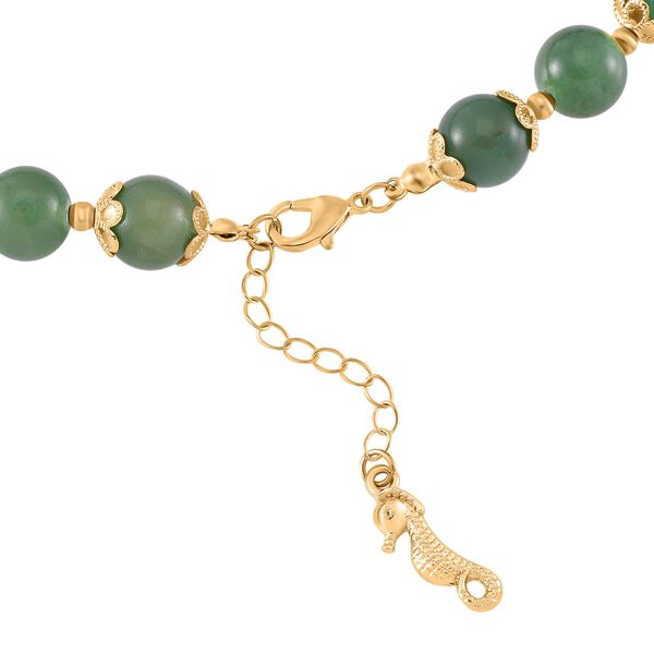 Grüne Aventurin-Halskette, 45 cm - 420 ct. image number 4