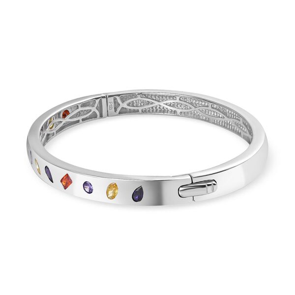 Multi-Edelstein-Armreif, 19 cm - 3,90 ct. image number 4